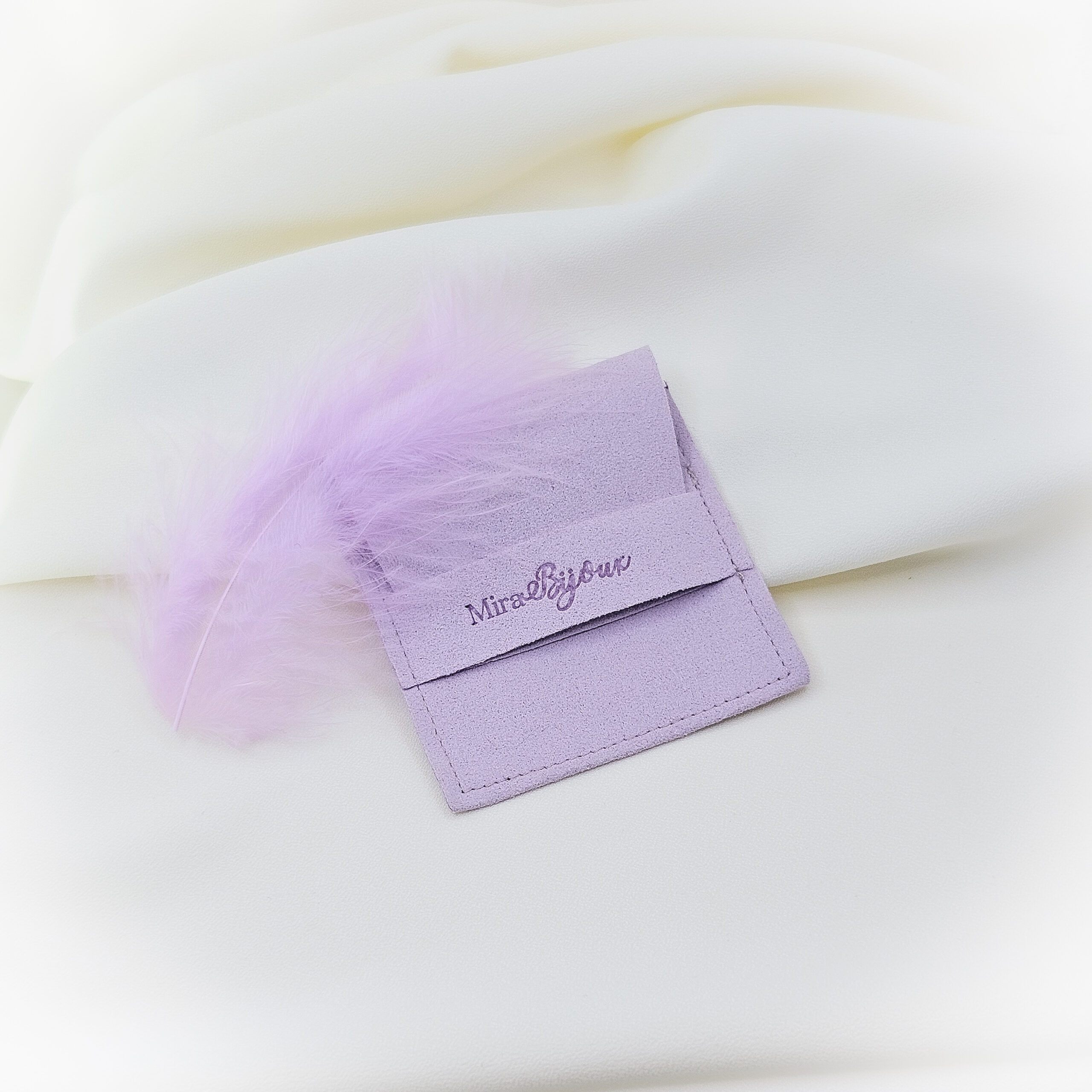 Boucles d'oreilles or/charbon "LOUNA" – Image 5