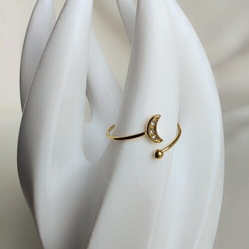Bague "Cœur Scintillant"
