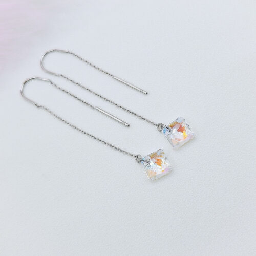 Boucles d'oreilles "Rosy "