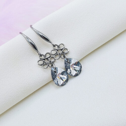 Boucles d'oreilles "MARIE" <br>
