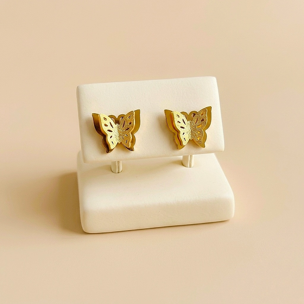 Boucles d’Oreilles "Papillon d'Or" – Image 5