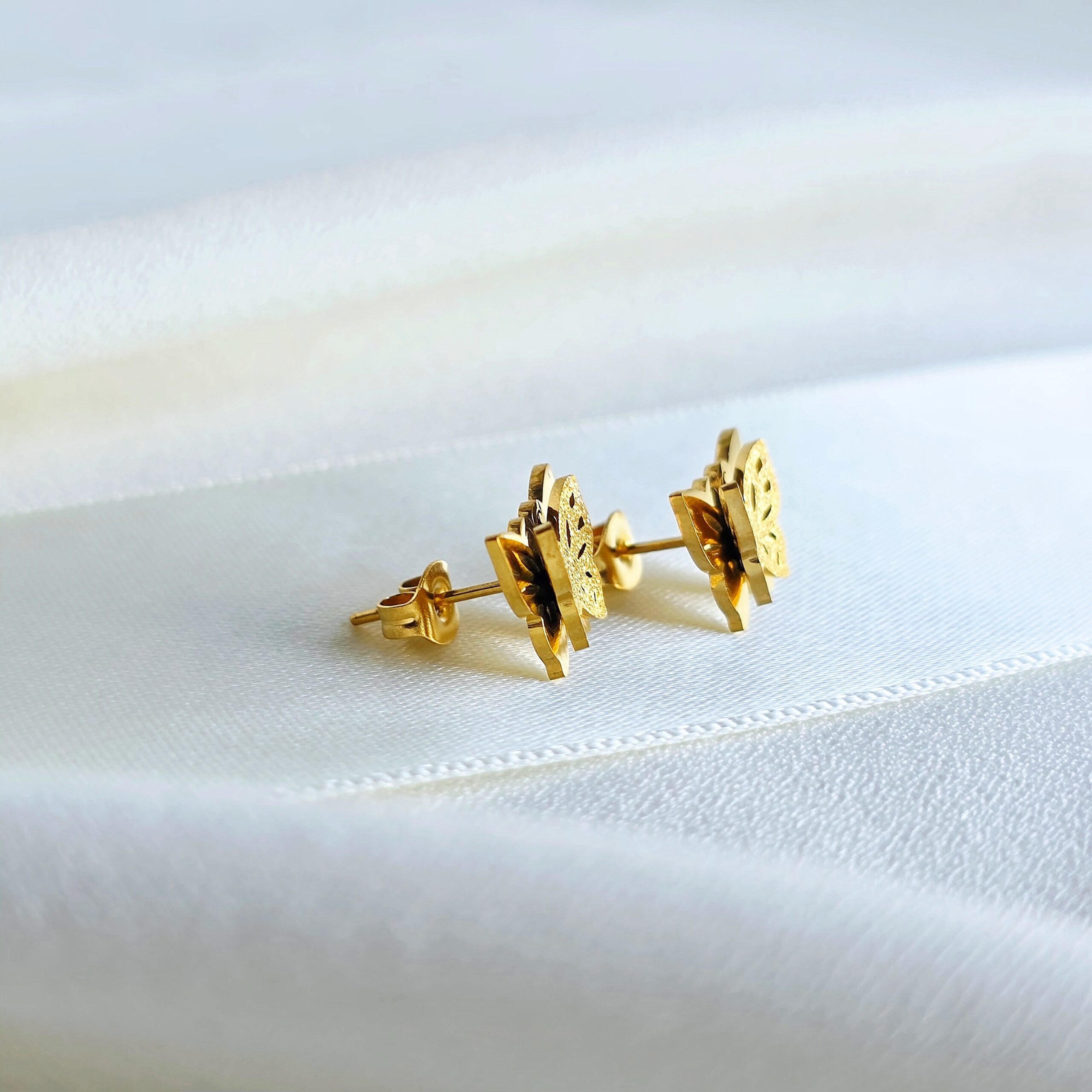 Boucles d’Oreilles "Papillon d'Or" – Image 4