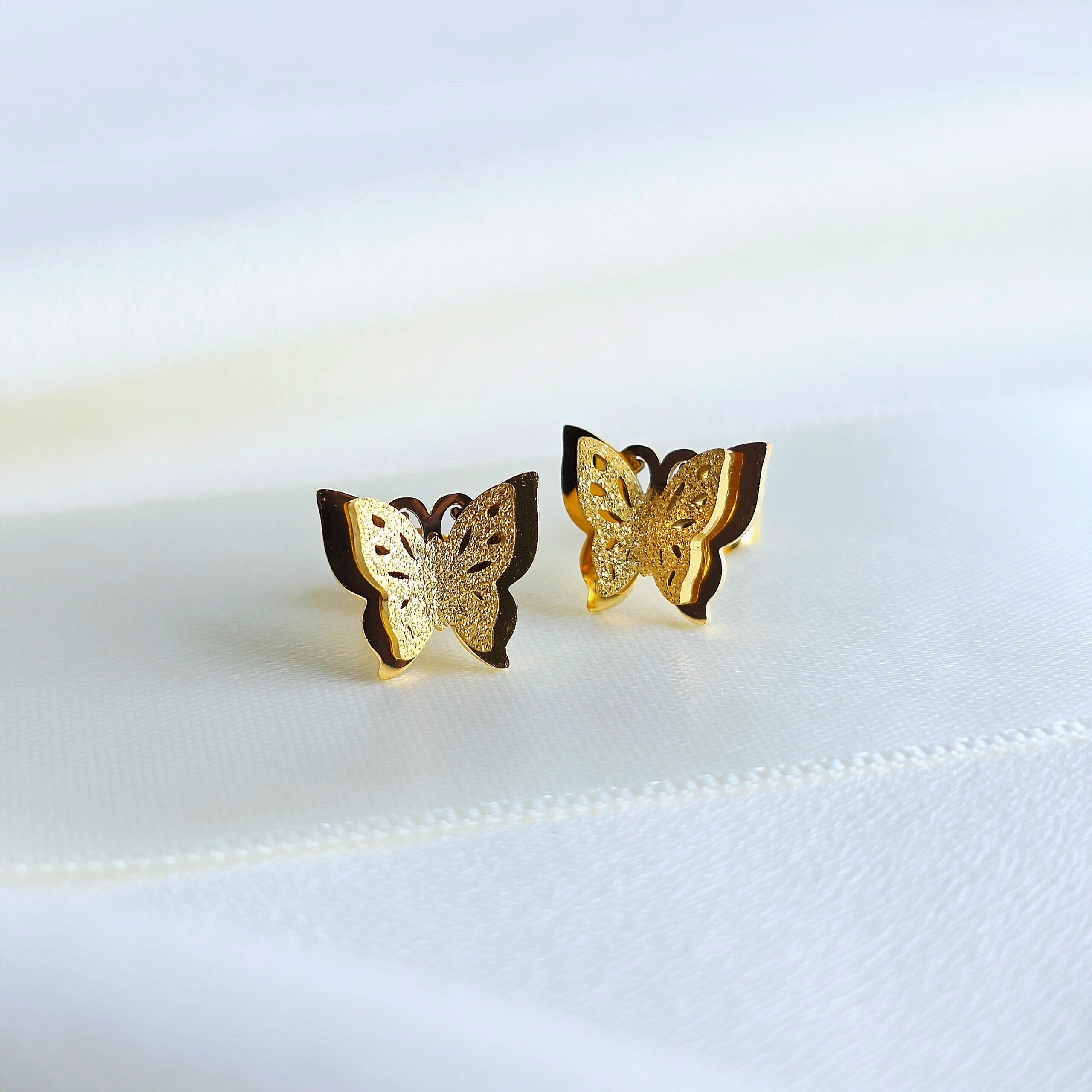 Boucles d’Oreilles "Papillon d'Or" – Image 3