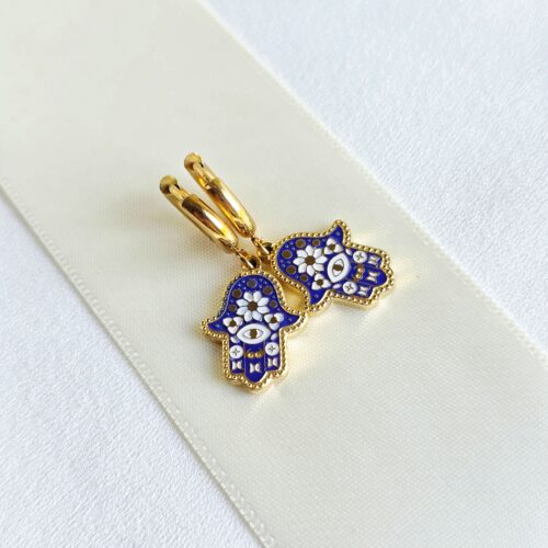 Boucles d’Oreilles "Main de Fatima"