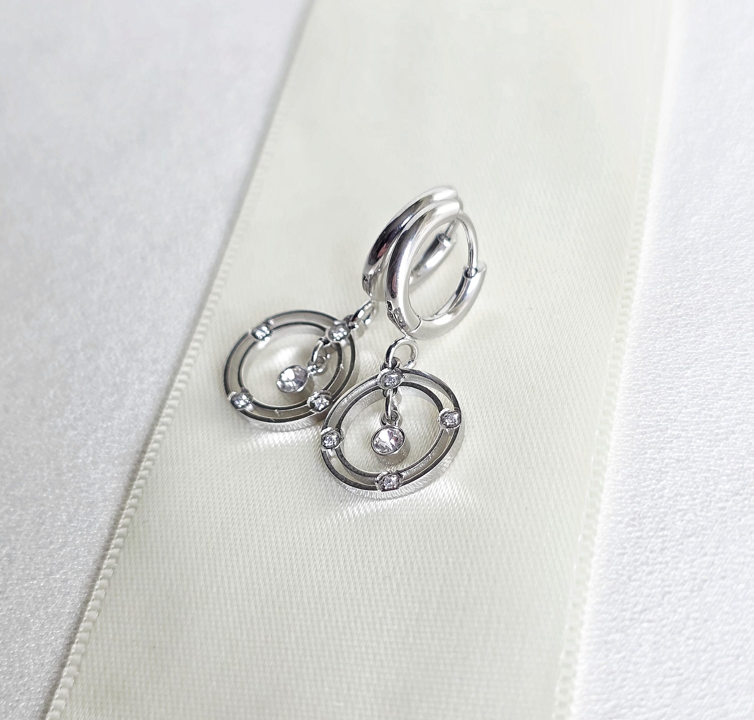 Boucles d’Oreilles "Orbites Stellaires" – Image 3