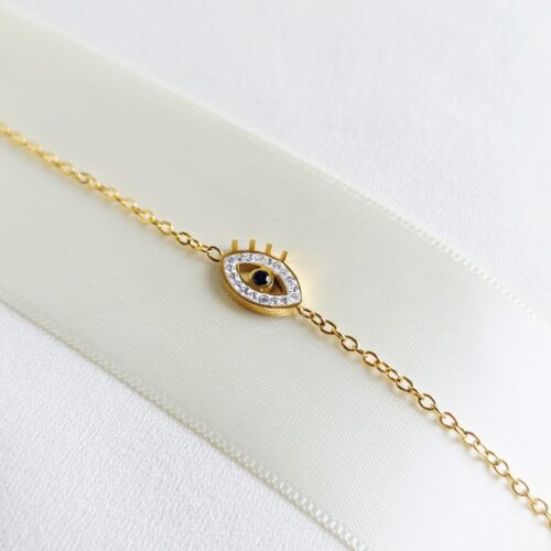 Bracelet "Œil de Chance" – Élégance & Protection