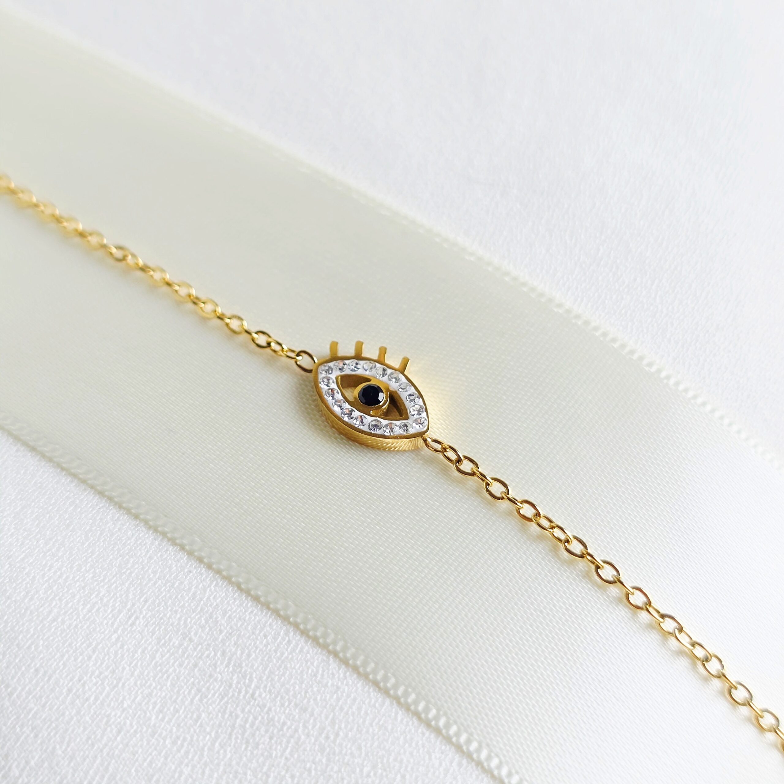 Bracelet "Œil de Chance" – Élégance & Protection