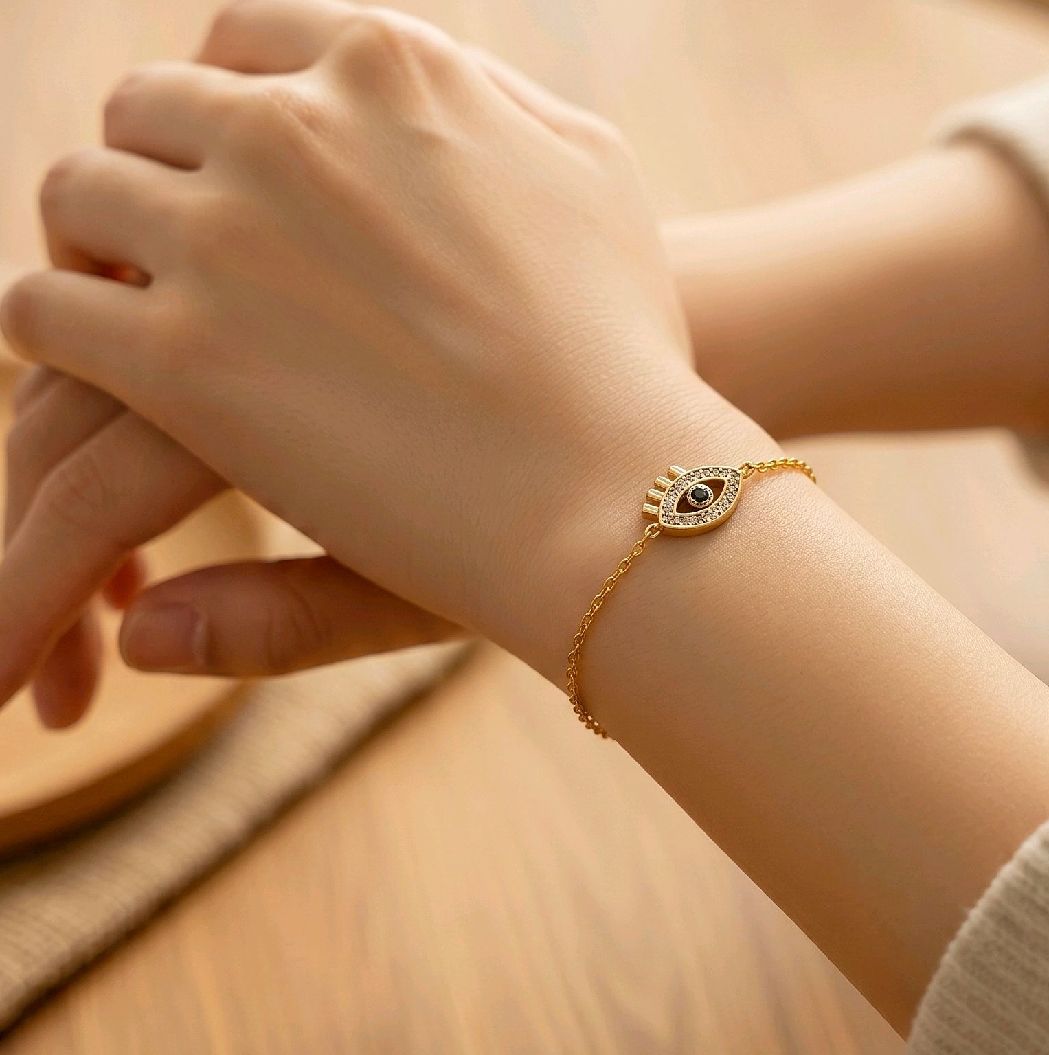 Bracelet "Œil de Chance" – Élégance & Protection – Image 4
