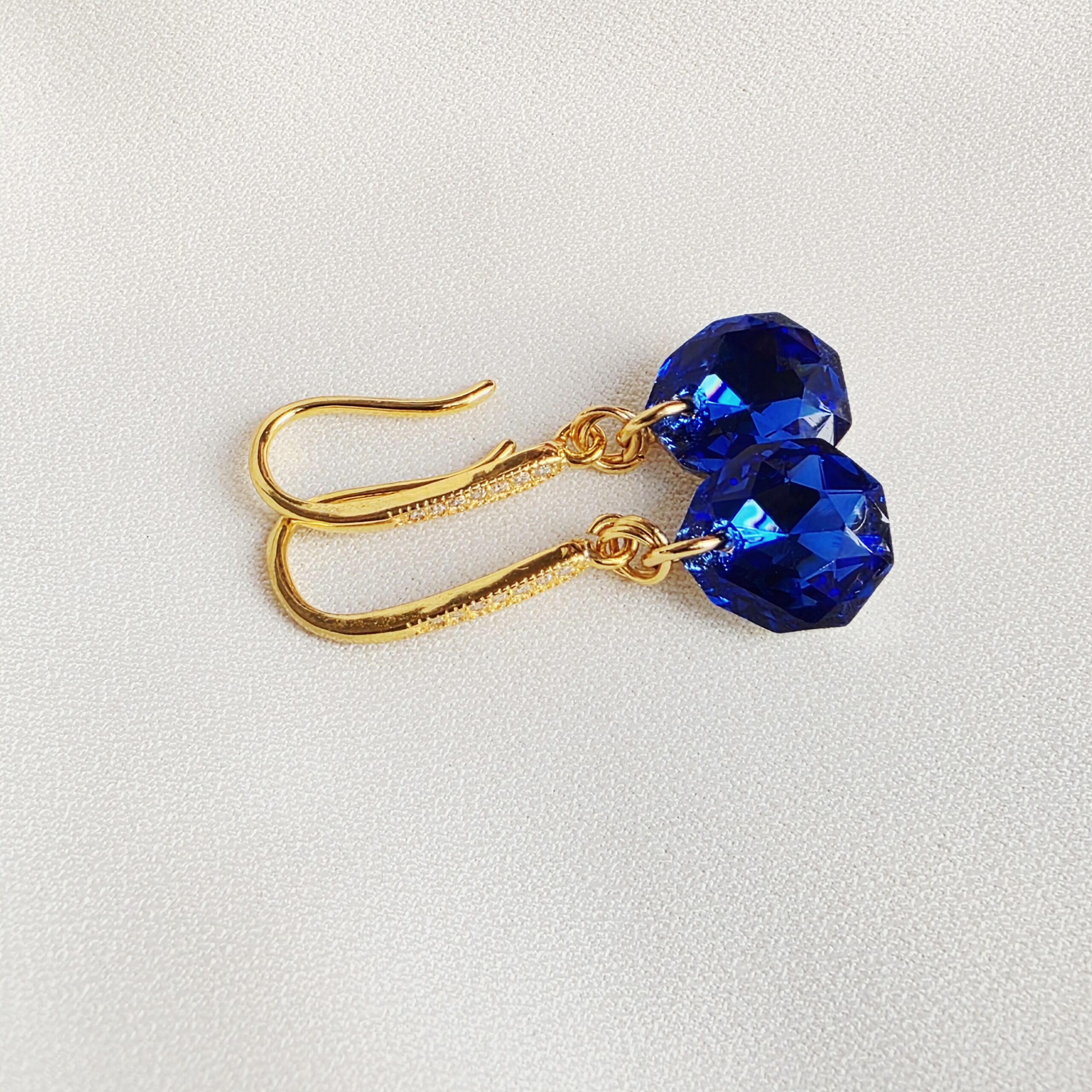 Boucles d'oreilles "BLEUETTE" <br> – Image 2